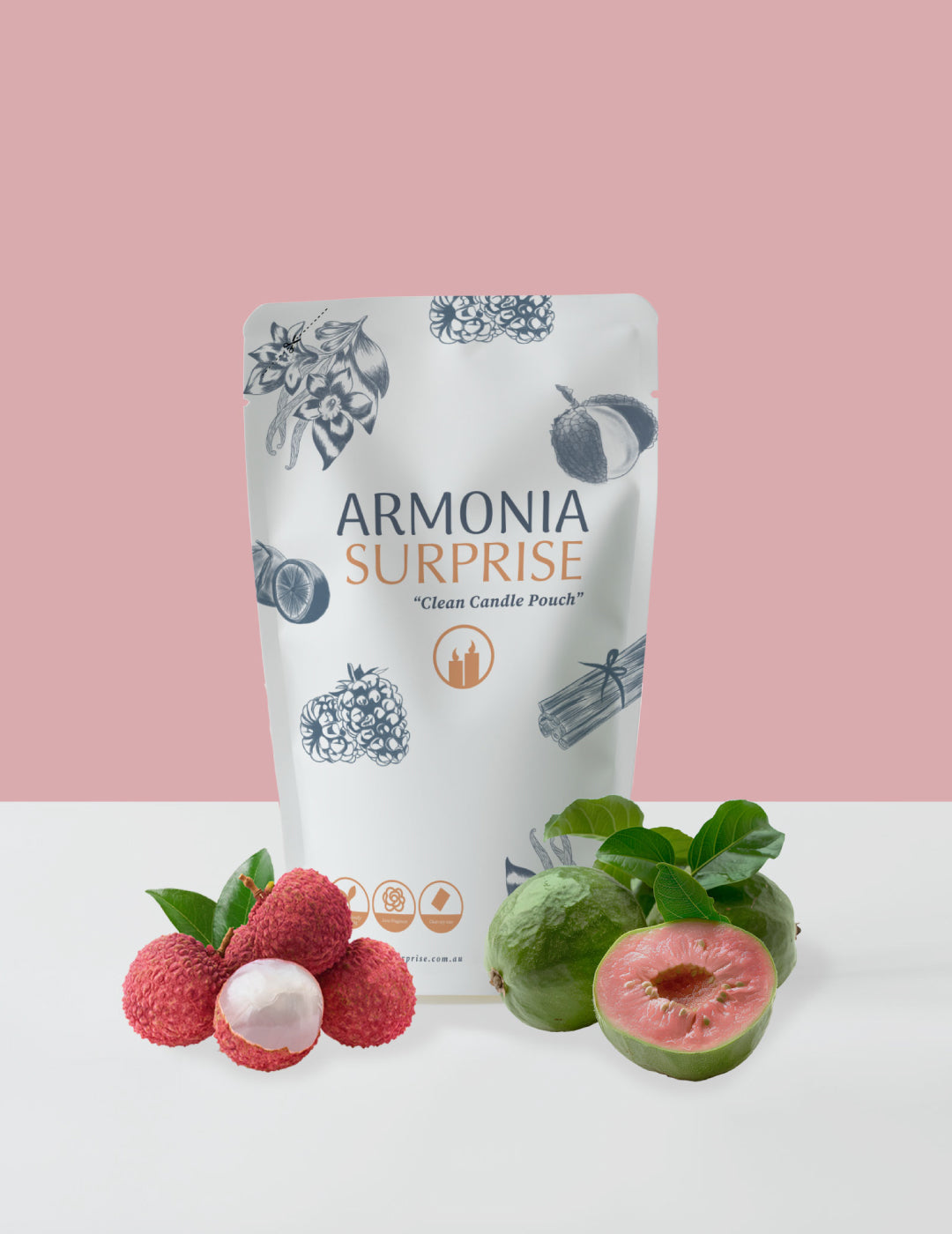 DIY Kit: Lychee & Guava Sorbet