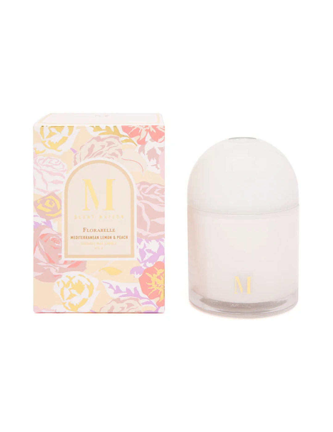 Mediterranean Lemon & Peach 375g Candle