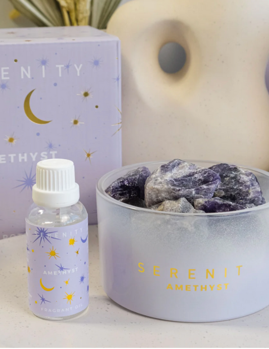 De-Stress Amethyst Crystal Potpourri & Oil