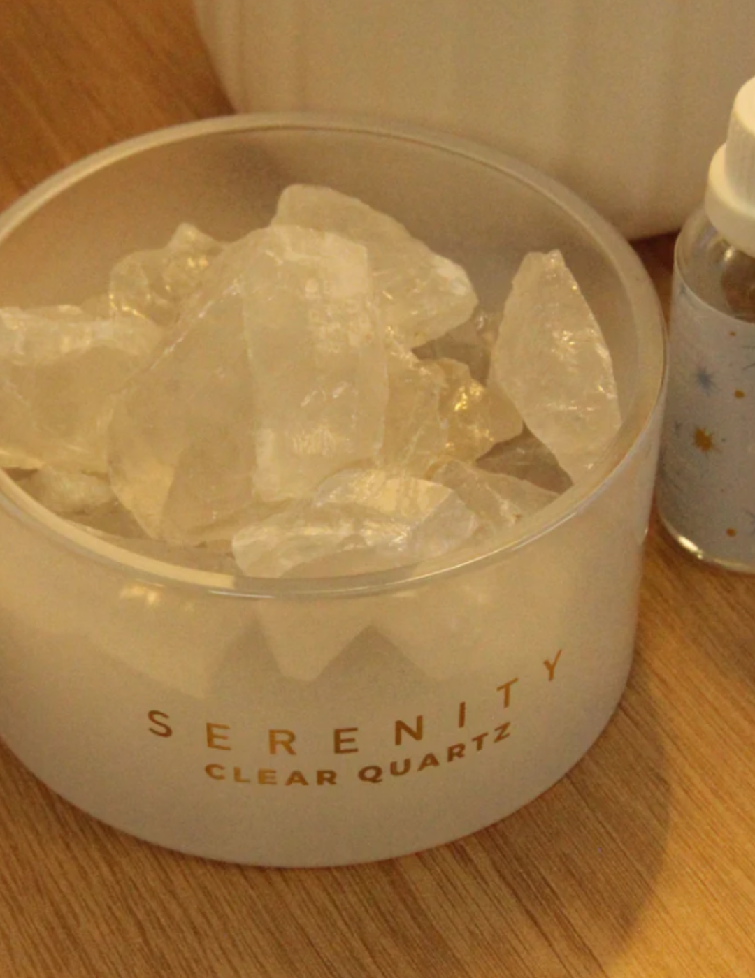 Healing Clear Quartz Crystal Potpourri & Oil