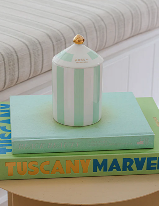 Avocado & Fresh Mint Ceramic Candle 360g