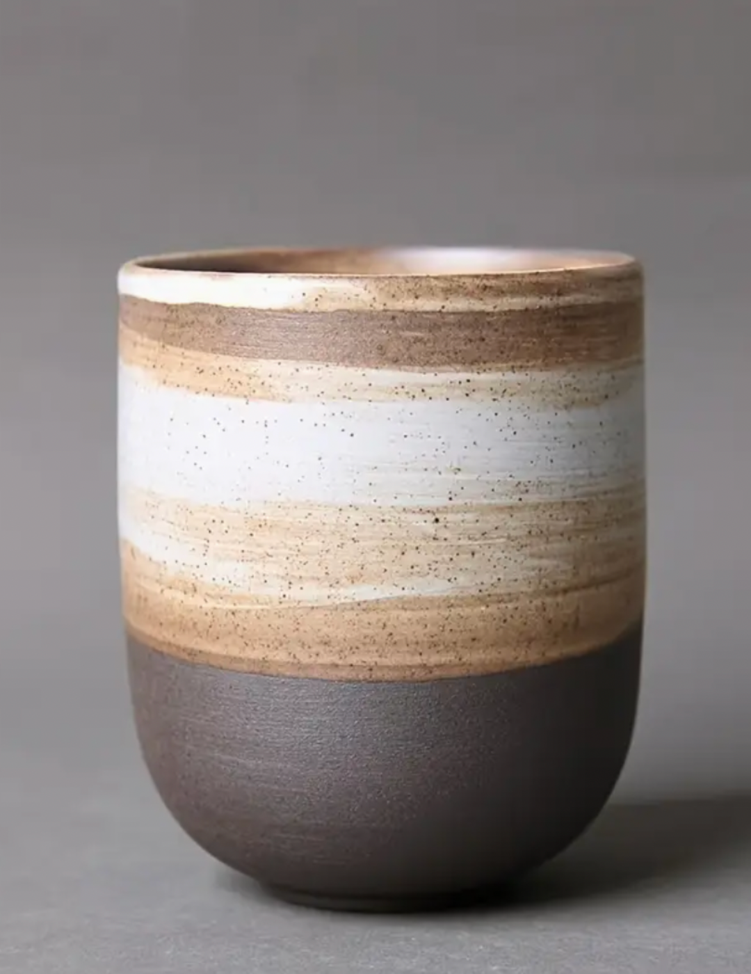 Minimalist Ceramic Candle Vessel