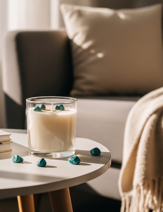 Premium Candle Bundle 2 DIY Kits + Glass Jars + Crystals + Gift Box