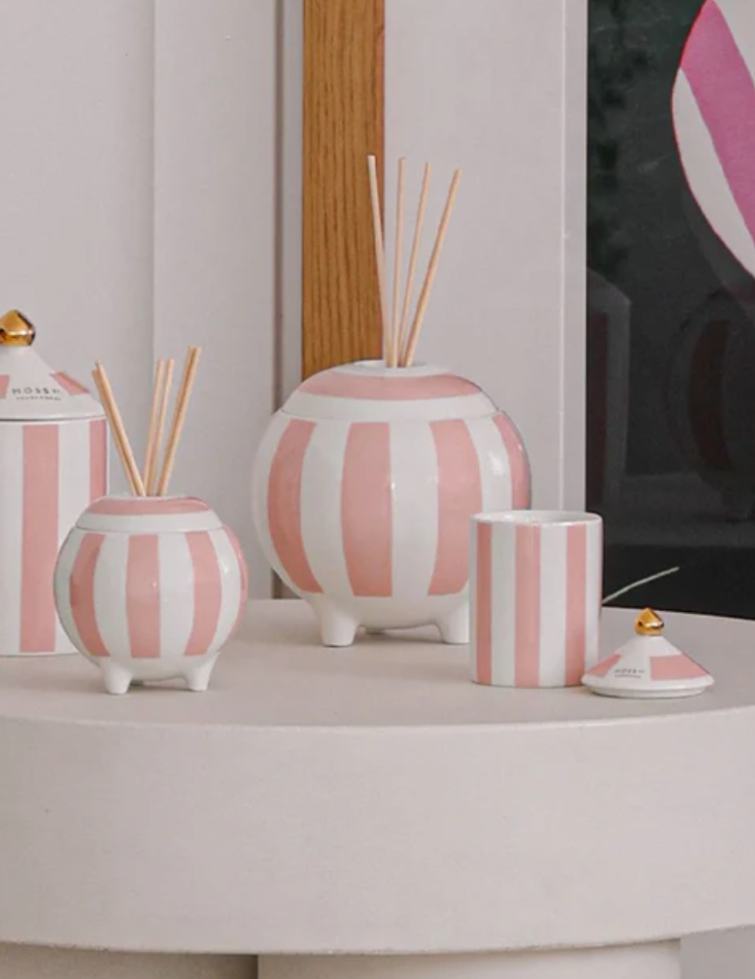 Raspberry, Honey & Musk Ceramic Candle 100g