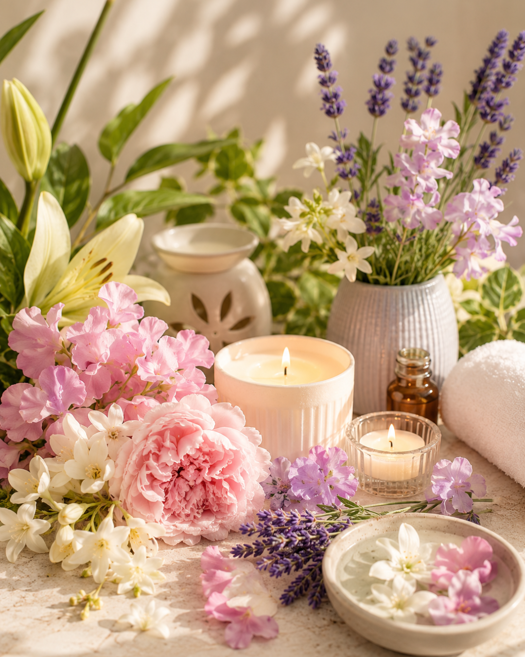 🌸 Floral & Relaxation Bundle – 4 DIY Candle Kits | Save $28