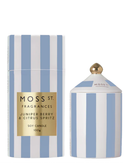 Juniper Berry & Citrus Spritz Ceramic Candle 100g