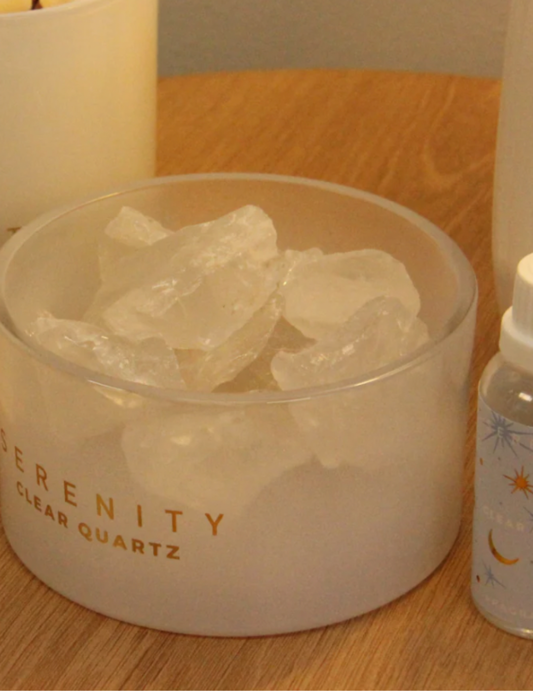 Healing Clear Quartz Crystal Potpourri & Oil